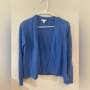 New York & Company blue cardigan